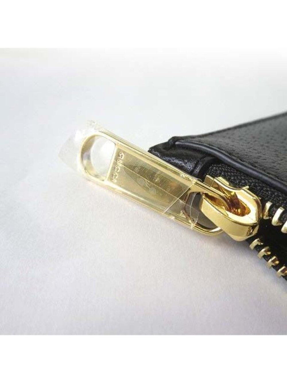 Gucci Horsebit Leather Clutch Black Purse - Picture 7 of 9